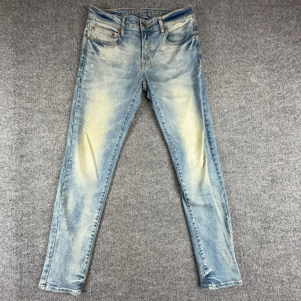 American Eagle Outfitters Jeans Mens 32x30 Blue Ne(x)t Level Flex Skinny Denim